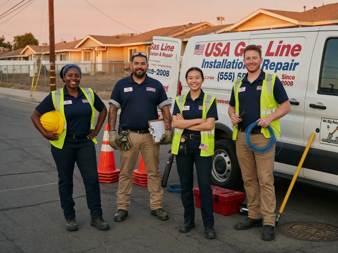 Gas Line Installation company in Mecca, CA